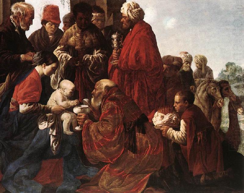 TERBRUGGHEN, Hendrick The Adoration of the Magi sdtg china oil painting image